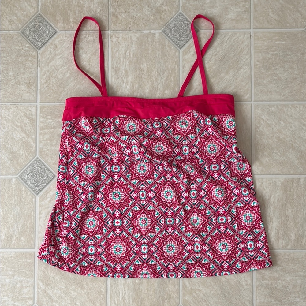 Kim Rogers Pink Swim Top